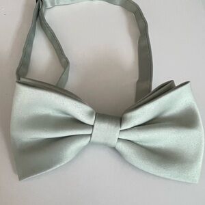 Azazie Sage Green Bow Tie